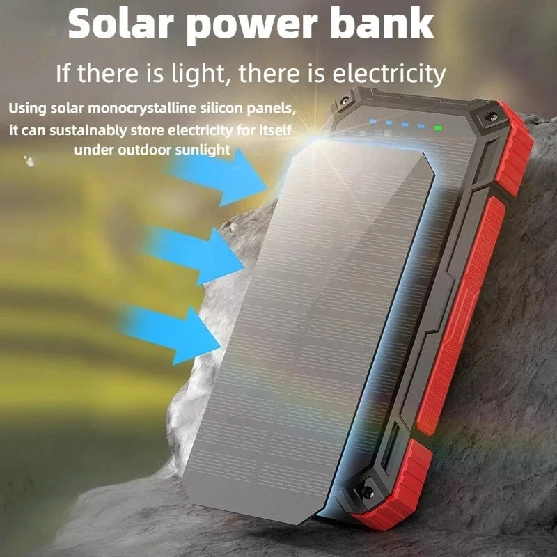 Solar Wireless Power Bank for Outdoor Use detail view 2 for Australian outdoor use