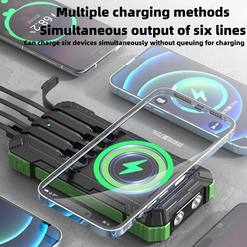 Solar Wireless Power Bank for Outdoor Use detail view 3 for Australian outdoor use